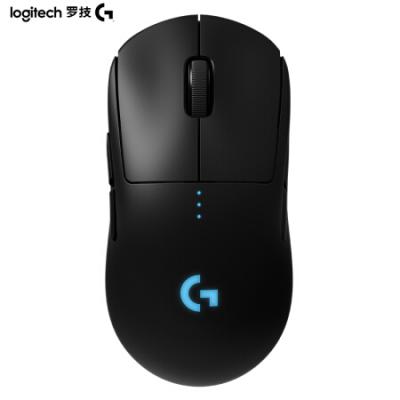 罗技（G）PRO WIRELESS 有线/无线鼠标 游戏鼠标 无线鼠标 RGB鼠标 轻量化设计 吃鸡鼠标 25600DPI