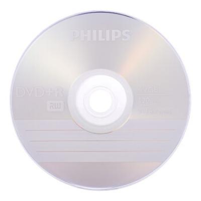 飞利浦（PHILIPS）DVD+R光盘/刻录盘 16速4.7G 手拎乖乖桶