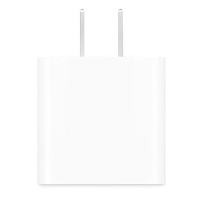 Apple 20W USB-C手机充电器插头 快速充电头 手机充电器 适配器 适用iPhone12/iPhone13/iPad 快充插头