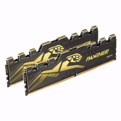 宇瞻（Apacer）台式机电脑内存条 黑豹3200马甲条 DDR4 16G*2 3200