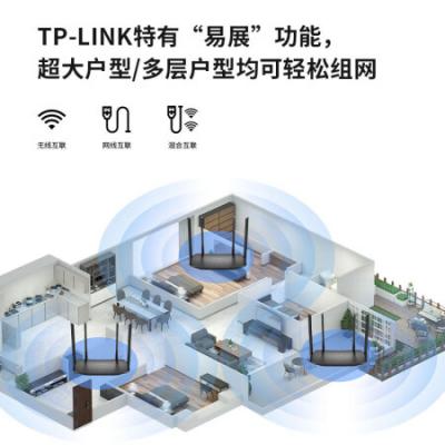 TP-LINK路由器TL-XDR1520易展版 家用路由器/凌云WiFi6双千兆无线路由器/5G双频/高速穿墙家用/儿童上网管控/AX1500