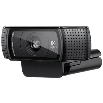 罗技(Logitech)网络高清摄像头C920 台式机电脑笔记本频会议家用网课直播摄像头带麦克风/自动对焦摄像头/1080P