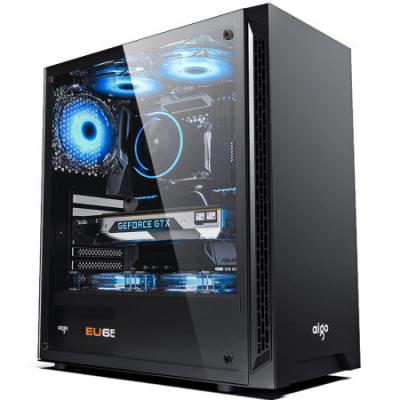 爱国者（aigo）A15 台式电脑主机箱 支持ATX主板/USB3.0/左侧透/240冷排/宽体机箱