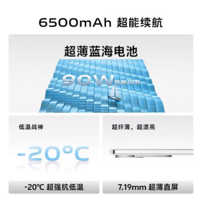 vivo S20 5G拍照AI手机 骁龙7gen3 6500mAh超薄长续航 5000万防畸变柔光自拍 7.19mm超薄直屏